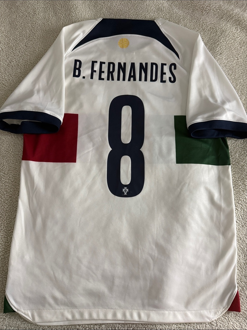 RARE Portugal 🇵🇹 #8 Bruno Fernandes 2022 FIFA World Cup Edition Nike Away Jersey